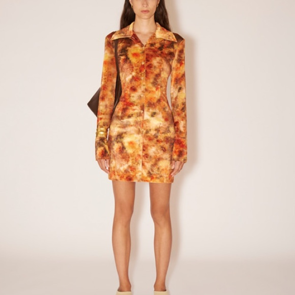 Nanushka Long Sleeve Mini Dress